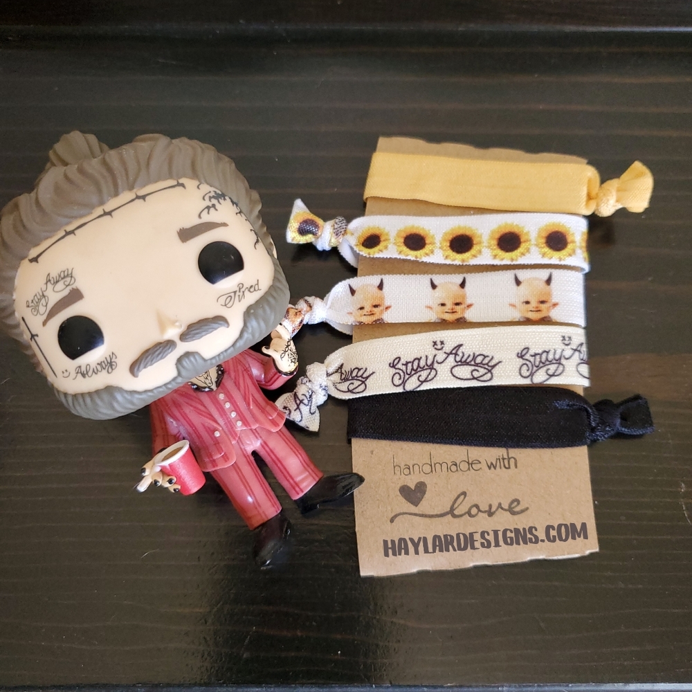 Post Malone Hair Ties - 3pk